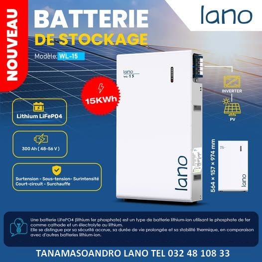 BATTERIE 15KWH