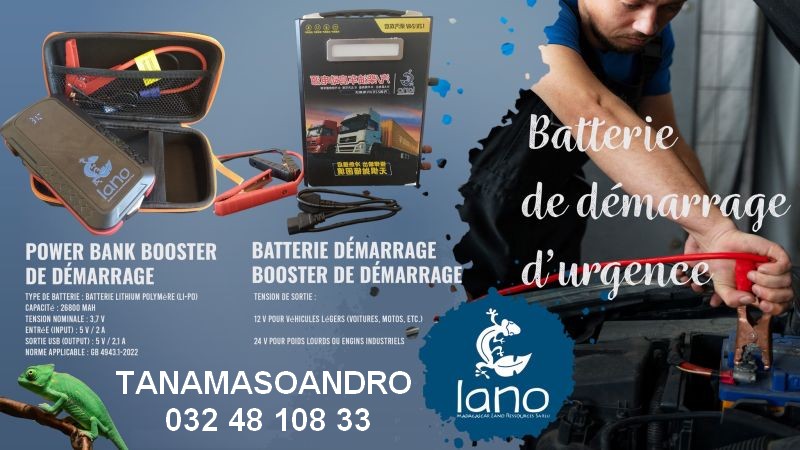 BATTERIE DE DÉMARRAGE BOOSTER 5NOV2025